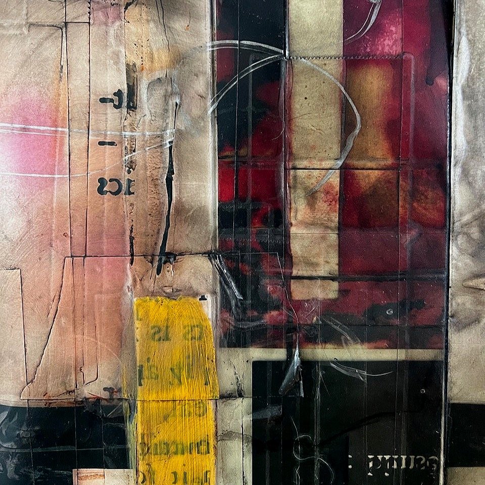 The Copyist / Red (detail)