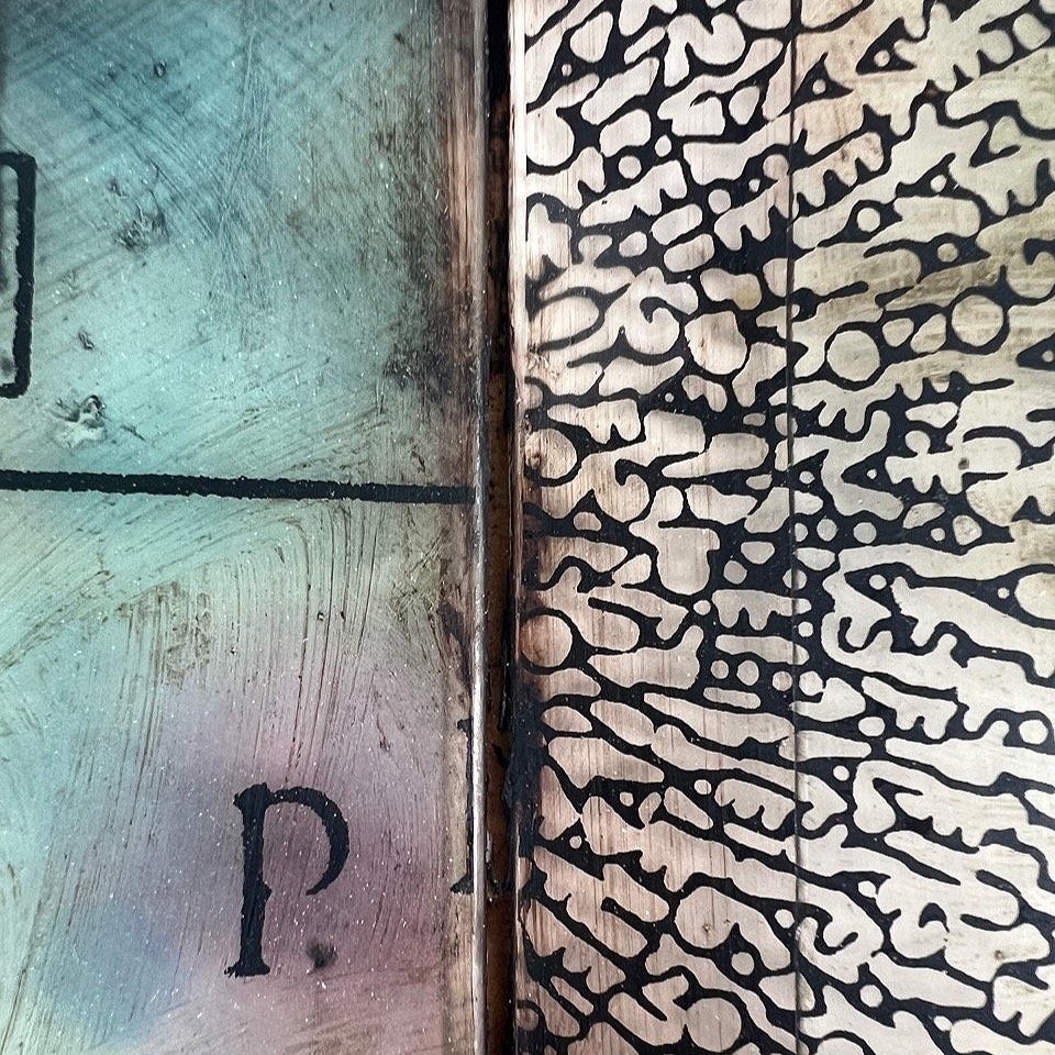 The Copyist / Green (detail)