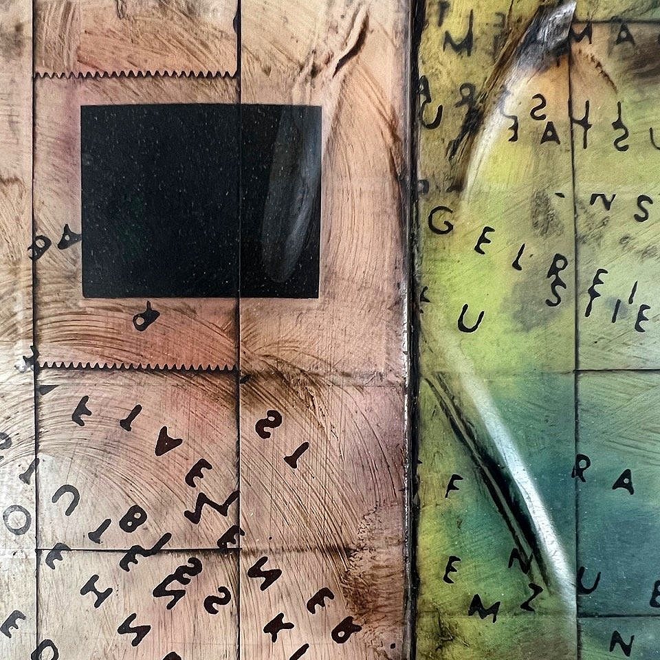 The Copyist / Green (detail)